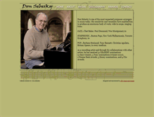 Tablet Screenshot of donsebeskymusic.com